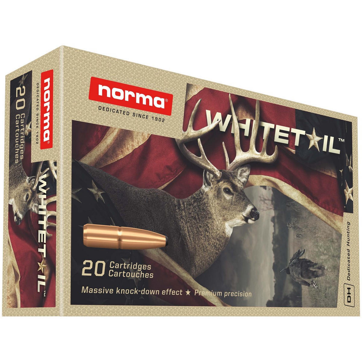 ma Whitetail 6.5 Creedmoor 140 Gr PSP 20 Rd Ammo